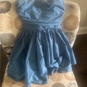 Charming light Blue Dress